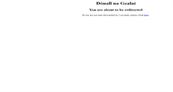 Desktop Screenshot of donallnagealai.ie